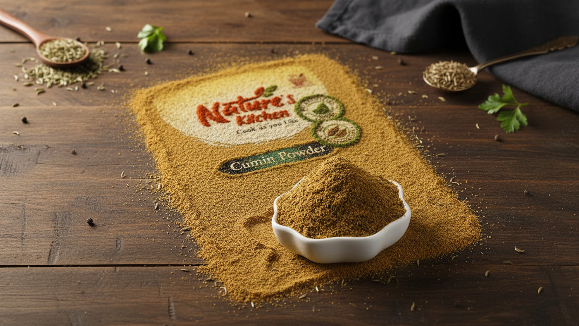 Nature's Kitchen Pure Cumin Powder– Earthy & Aromatic Jeera Powder Made of Bold Roasted Seeds | Cold-Ground to Retain Natural Oils | No Fillers, No Artificial Flavors | Hand-Picked & Sun-Dried - Image 7