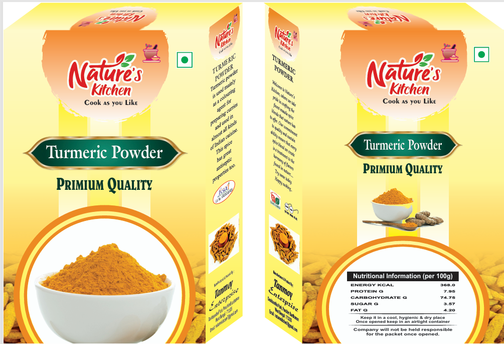 Turmeric Powder- "The Golden Touch for Better Health" - Image 2